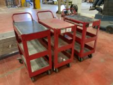 3: TNT Pro Tools Triple Tier Service Trollies