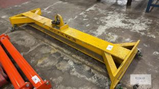 Castle Lifting Gear CTS 731 H Frame 10 Tonne Lifting Beam - Please Note This is 8Ft Long Solid