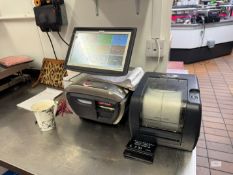 Avery Berkel Xti 600 Label & Receipt Printing Terminal, Serial No. 23240153 - In Rear Workshop