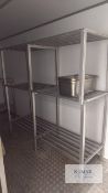 3: shelving units