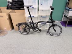 Brompton Beyer C Line Bike, Showroom Condition RRP £1,557
