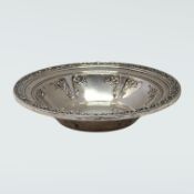 Runde Silberschale