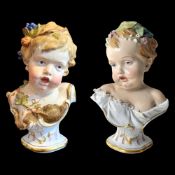 Meissen, Allegorien des Frühling und des Herbstes