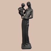 Heinrich Moshage (1896 Osnabrück – 1968 Düsseldorf), Madonna mit dem Kind