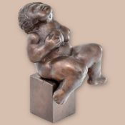 Rudolf Schwaiger, Sitzender Akt Bronze