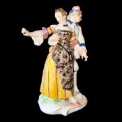 Nymphenburg, Figurengruppe "Läufer und Consortin"