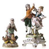 Zwei Porzellanfiguren, Thüringen