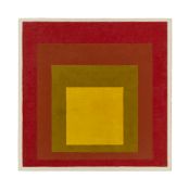 Josef Albers, Study to homage to the square: Victorian