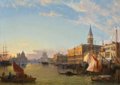 Friedrich Nerly, Blick über das Bacino di San Marco in Venedig