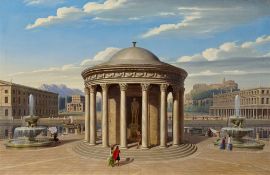 Wilhelm Brücke, Architektonische Vedute