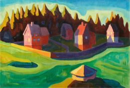 Karl Schmidt-Rottluff, Erzgebirgshäuser