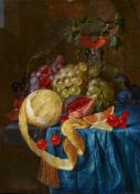 Cornelis de Heem, Früchtestillleben mit Weinglas