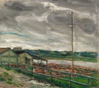 Otto Dix, Restaurant an der Elbe