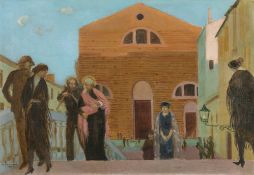 Maurice Denis, Fuite en Égypte, devant San Lorenzo à Venise