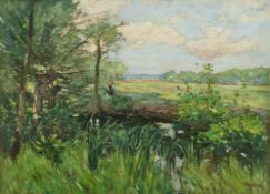 Karl Hagemeister, Der Schwielowsee bei Kaputh - Frühling