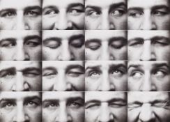 Kurt Kranz, Augen-Portrait (Kurt Schmidt), Bauhaus Dessau, Klasse Peterhans (1. Fassung)