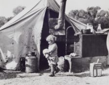 Dorothea Lange, Child of Migratory Worker, American River Camp near Sacramento, California