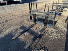NEW! Heavy Duty 5500lb Pallet Forks Quick Attach