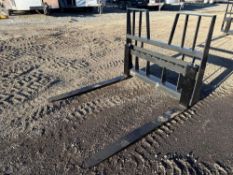 NEW! Heavy Duty 5500lb Pallet Forks Quick Attach