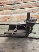 Enterprise meat slicer Pat date 1901