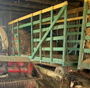 8x18 Wood Rack Hay Wagon