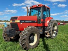 Magnum Case IH 7130 4WD 540/1000 PTO, Triple Remotes, 4 Reverse, New Tires