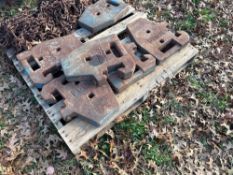 Ford Front Weights By The Pc. X3