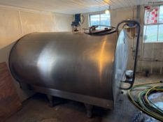 Mueller 1000 Gal Milk Tank