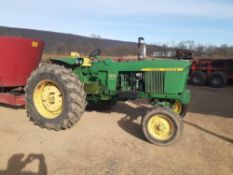John Deere 4020 with power shift, side console two remotes. one owner
