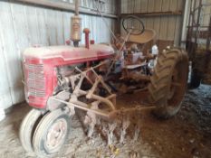 Farmall Super C with cultivators