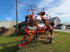 2022 Kuhn 7802 six star Tedder. one owner