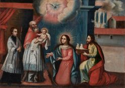 Attributed to Marcos Zapata Inca (Cuzco, Peru, circa 1710 - 1773)