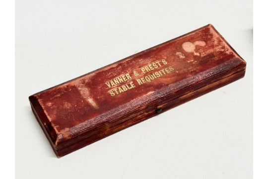 A job lot of collectables. A Queen Mary glass bottle. A clay pipe with makers mark, cut throat - Image 8 of 8