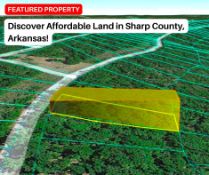 Discover Affordable Land in Sharp County, Arkansas!