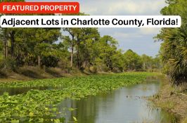 Adjacent Lots in Serene Southwest Florida!