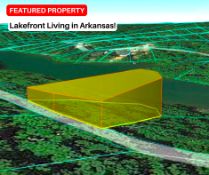 Build on Spring Lake in the Arkansas Ozarks!