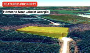 1.86-Acre Buildable Georgia Waterfront Lot!