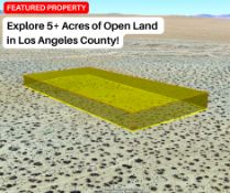 Explore 5+ Acres of Open Land in Los Angeles County!