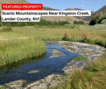 Scenic Mountainscapes Near Kingston Creek, Lander County, Nevada!