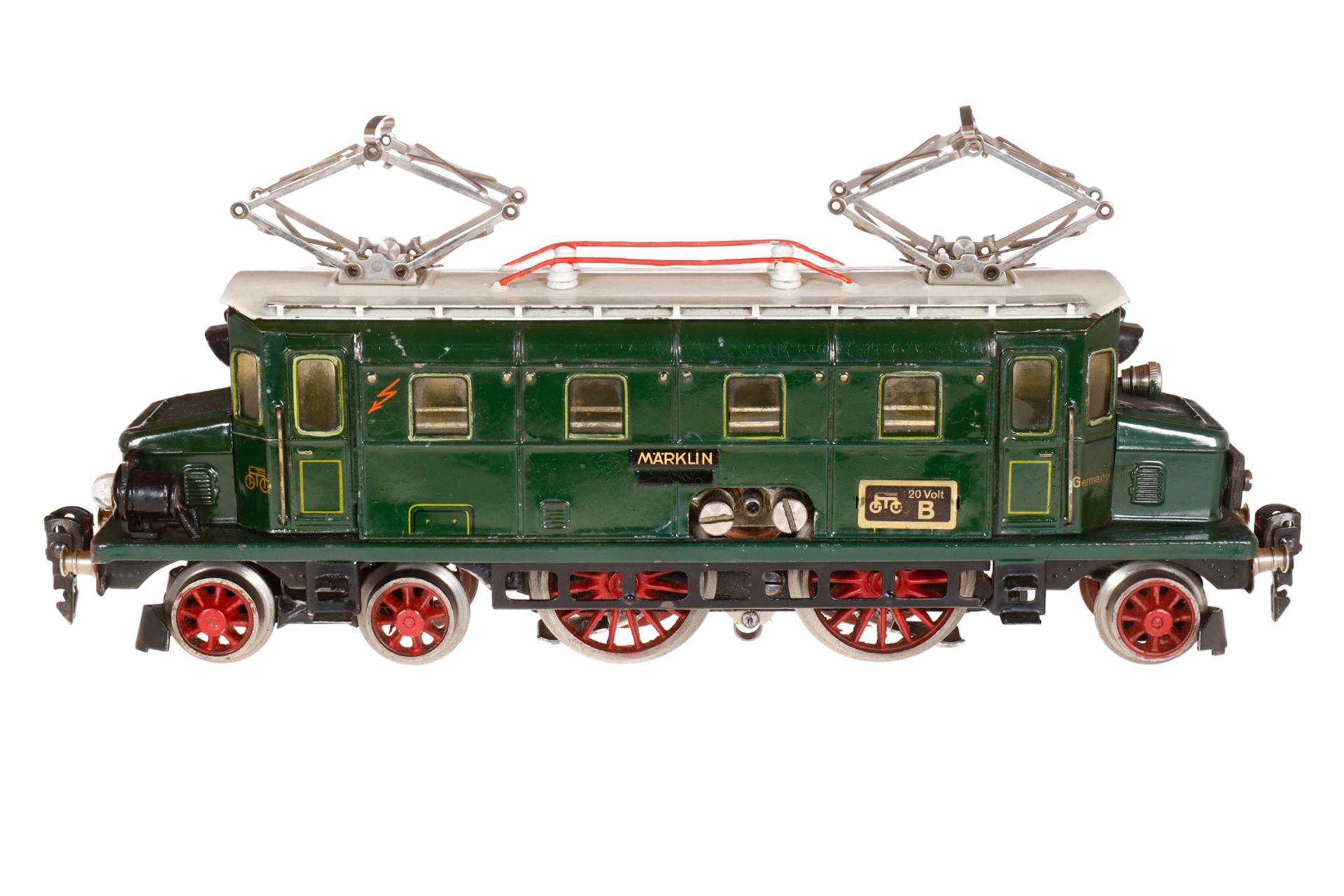 Märklin 2-B-1 E-Lok CS 66/12920, Spur 0, elektr., grün, mit 2 el.bel ...