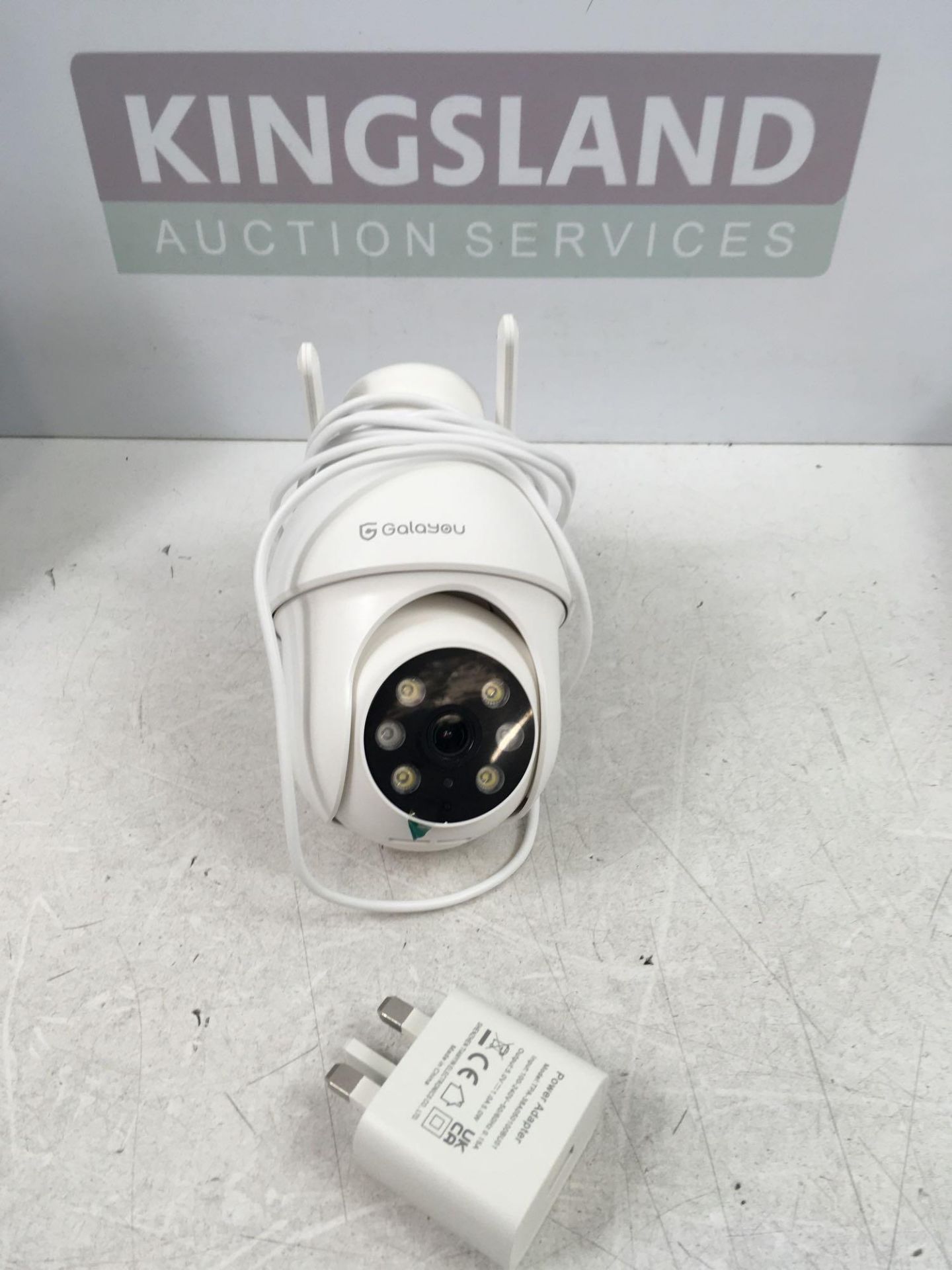 RRP £32.99 - GALAYOU 2K Security Camera Outdoor, 360° CCTV Camera, Home Security WiFi Camera with - Image 3 of 6