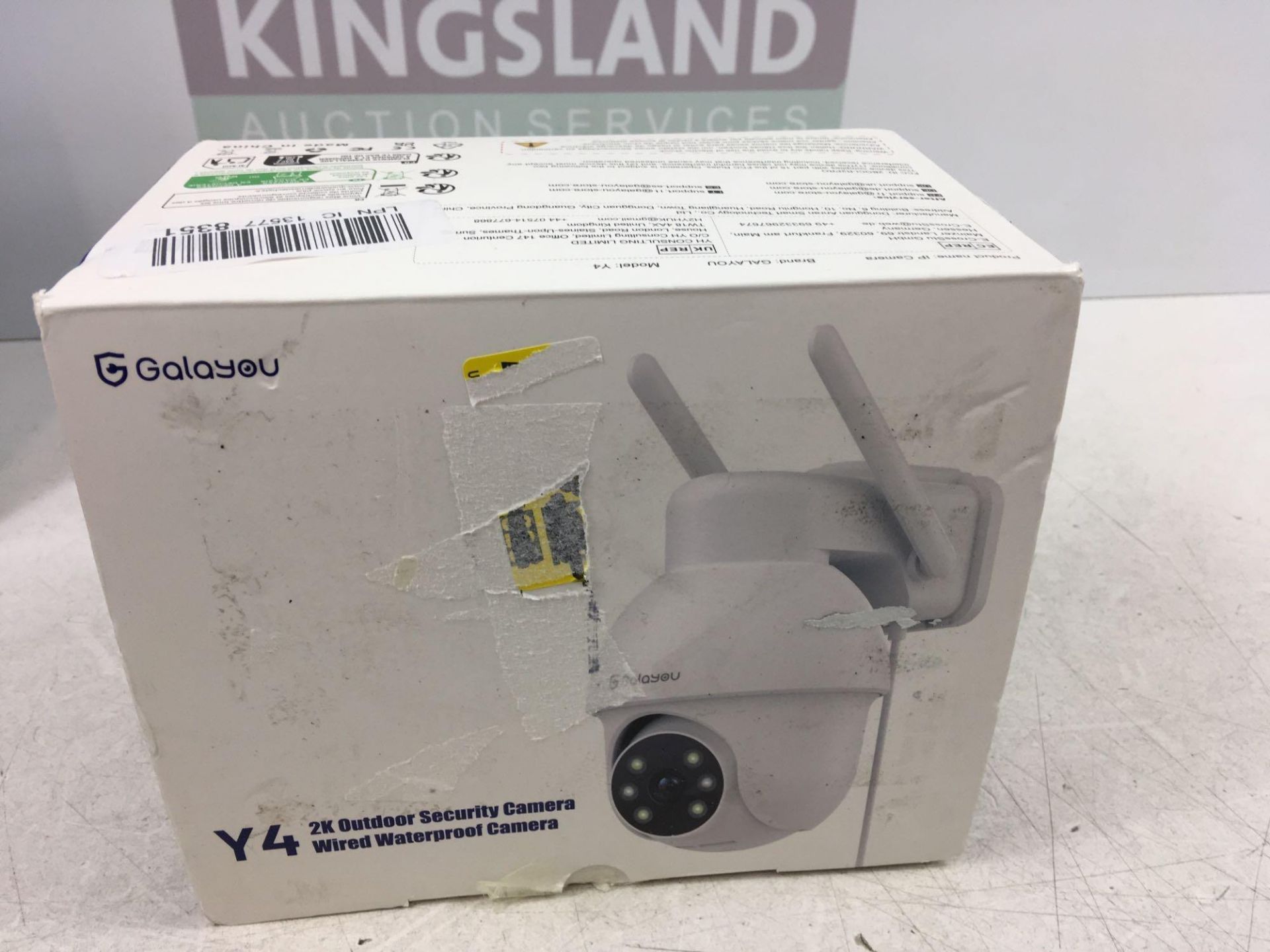 RRP £32.99 - GALAYOU 2K Security Camera Outdoor, 360° CCTV Camera, Home Security WiFi Camera with - Image 2 of 6