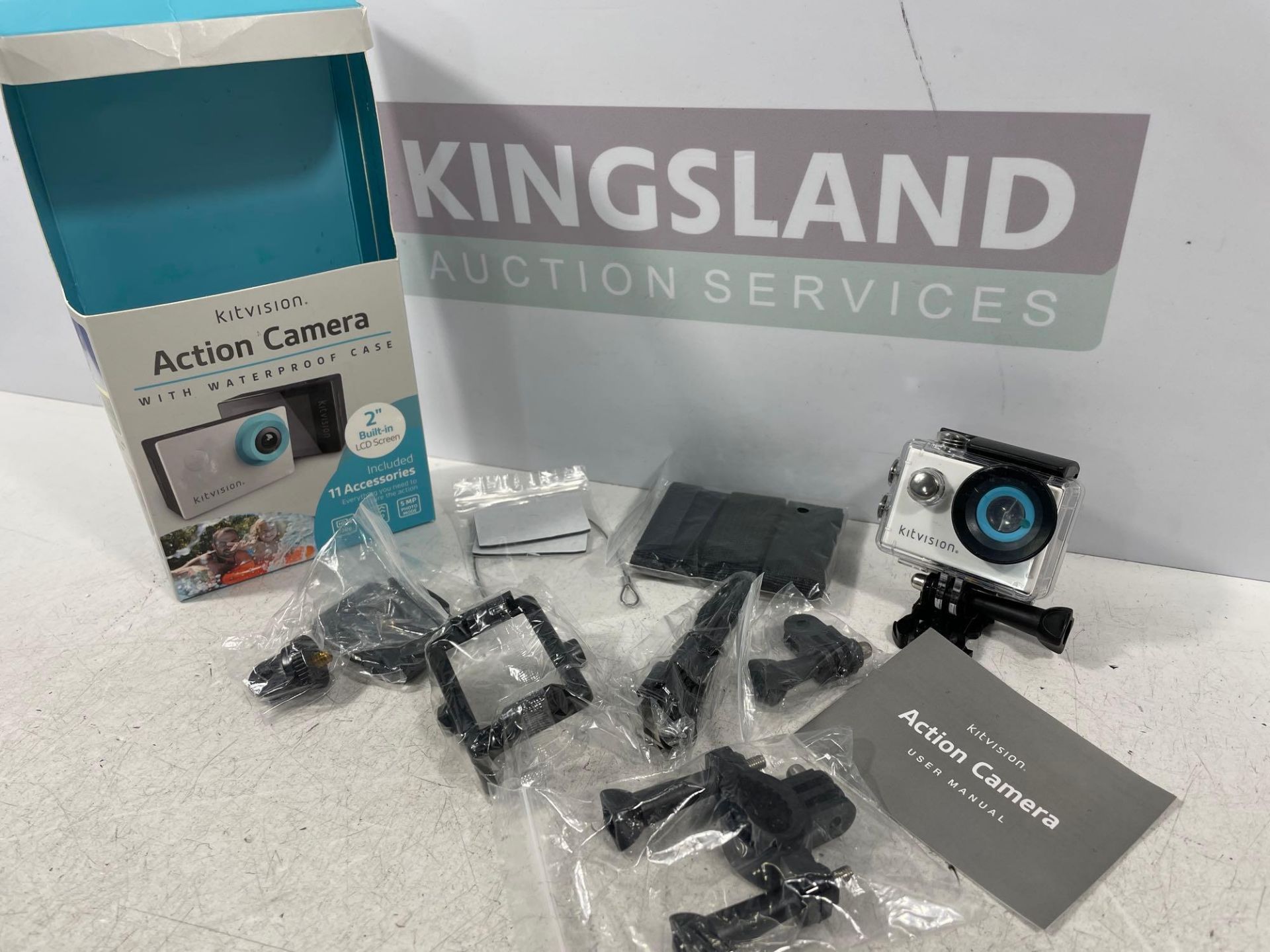 RRP £5.52 - KitVision KVACTCAM2 720p HD Action Camera - Image 2 of 8