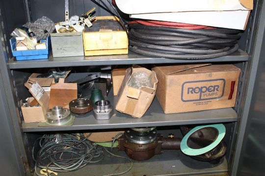 Stronghold Cabinet with Contents-Sullair and Rexnord,Elements,Nylons and Fasteners - Image 4 of 11