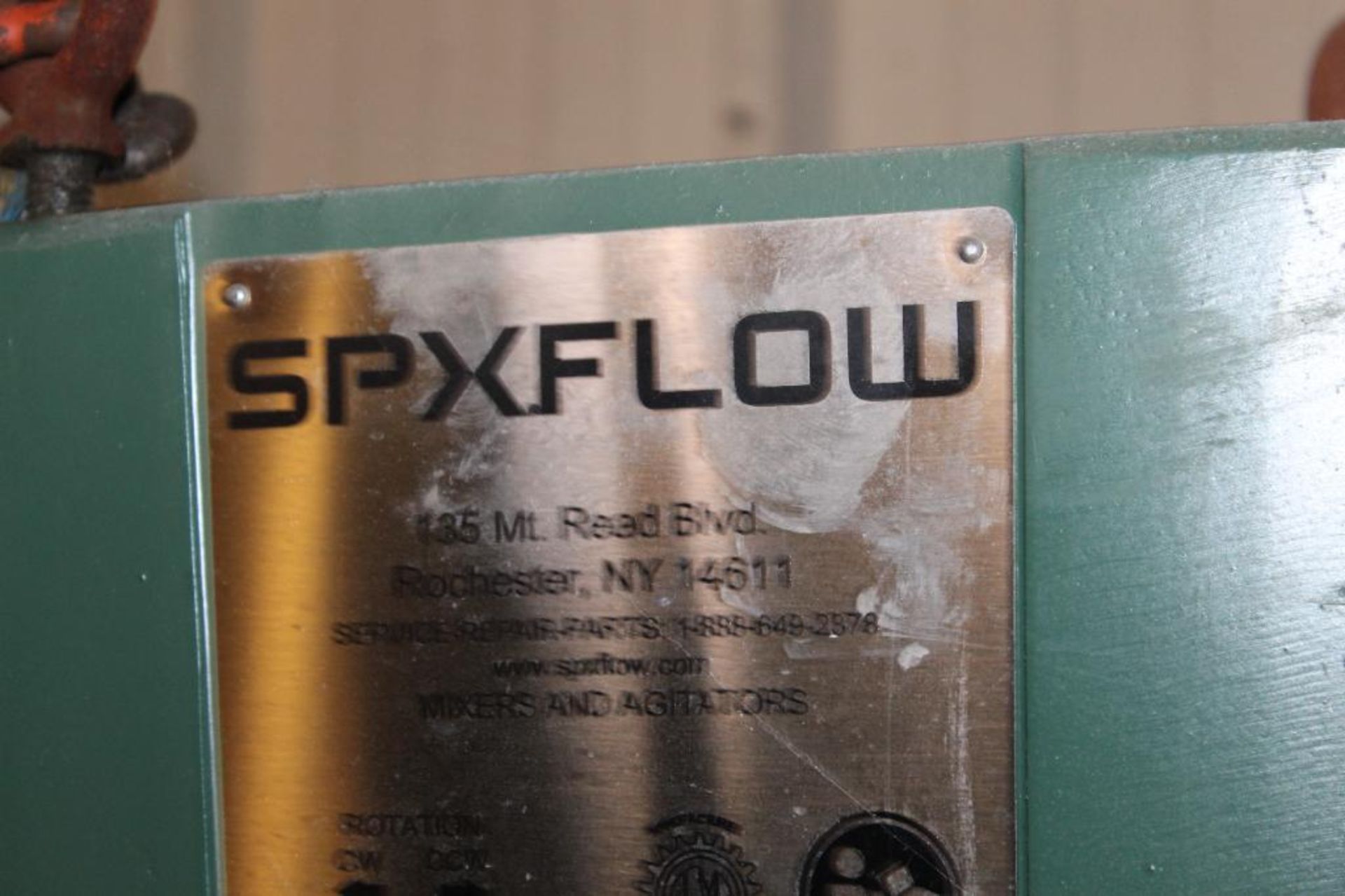 Lot of 2 2021 Lightnin SPX Flow Agitators Model: XJDS350, 3.50 Hp ...