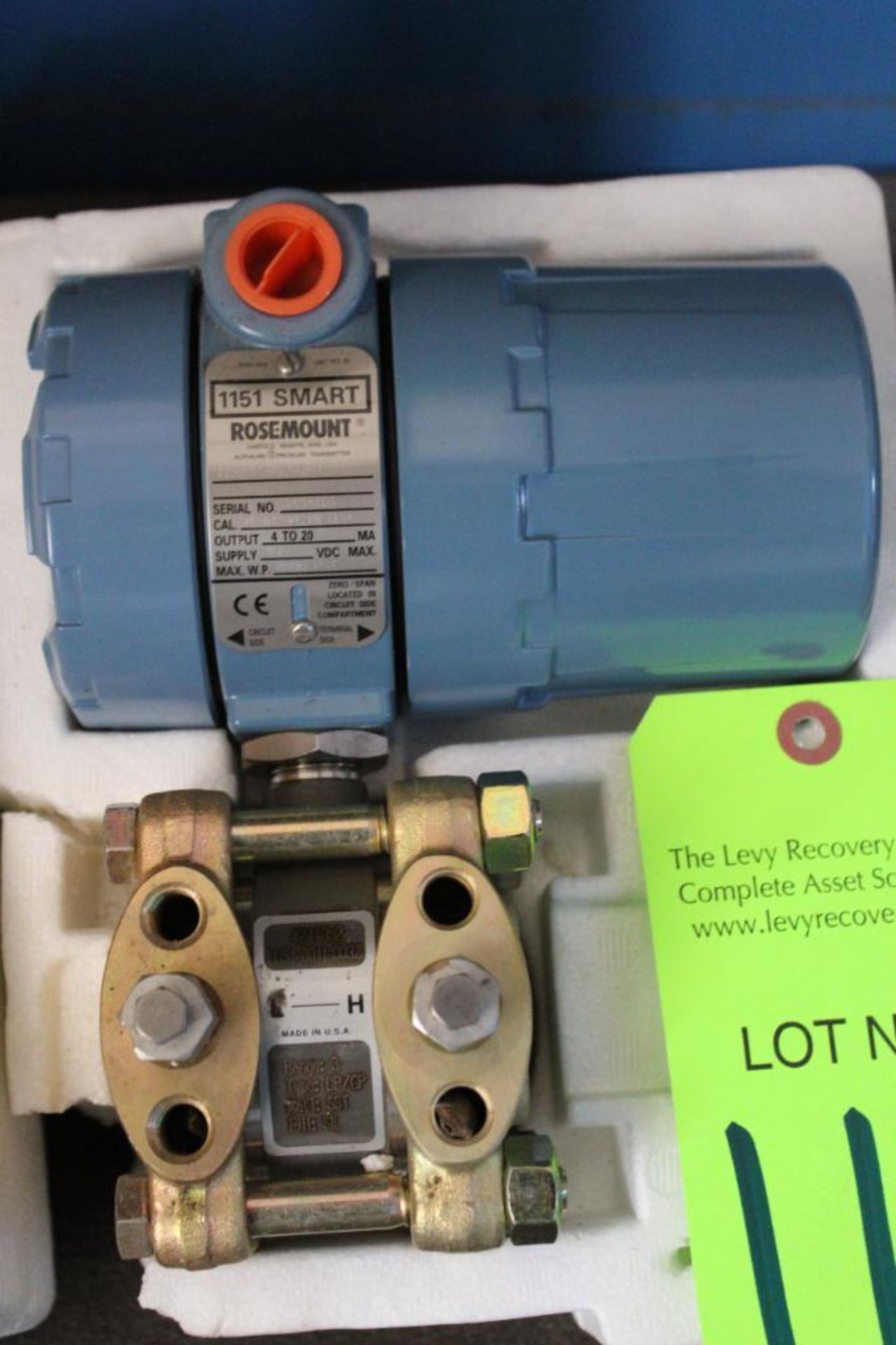 Sensor Model H Lot of 2 Emerson Rosemount 1151 Smart Sensors Models: 1151DP3S12B1M4 ...