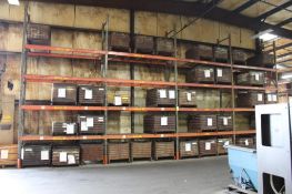 4 Sections of Pallet Racking- 5 Uprights, 32 Crossmembers