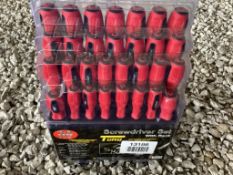 30 PIECE SCREWDRIVER SET