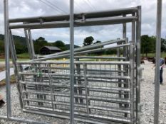 Galvanized Goat and Sheep Gate