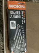 Wokin 15 Piece 3/4in Socket Set